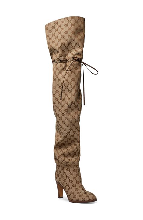 gucci over the knee boots|stivali gucci firmati.